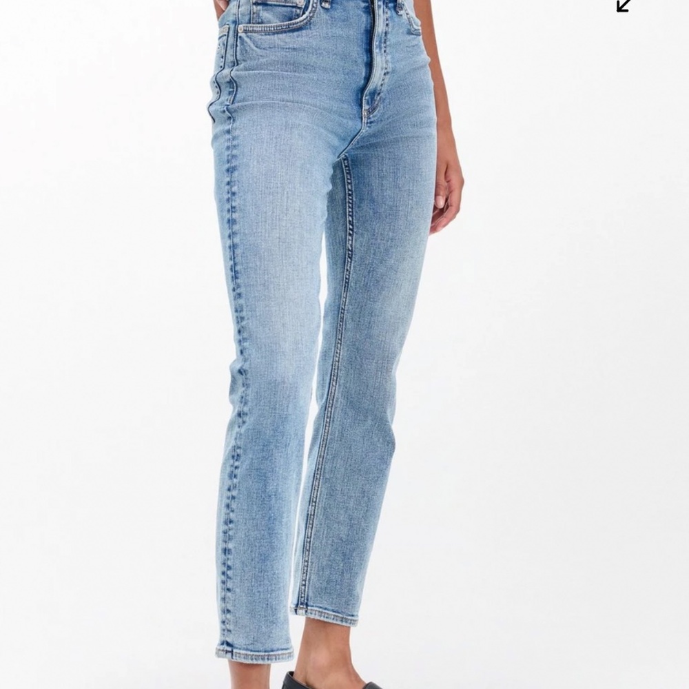 Rag and Bone Wren High Waist Ankle Slim Jeans